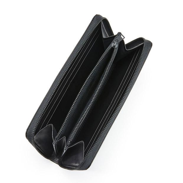 イーラ 長財布 SO BLACK ROUND SLIM WALLET ERA. L001SB 爆買 |  | 09