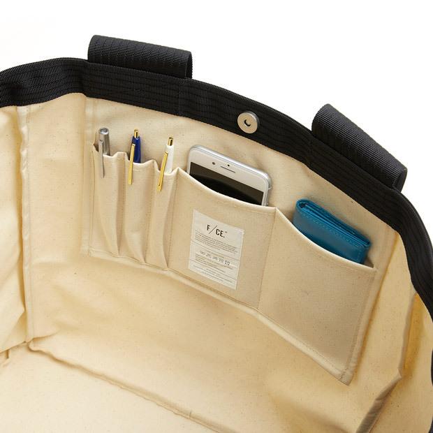 エフシーイー F/CE. トートバッグ 横型 33L B4対応 撥水 W.R CANVAS BIG TOTE メンズ レディース FCA32213B003 爆買 | F/CE. | 05