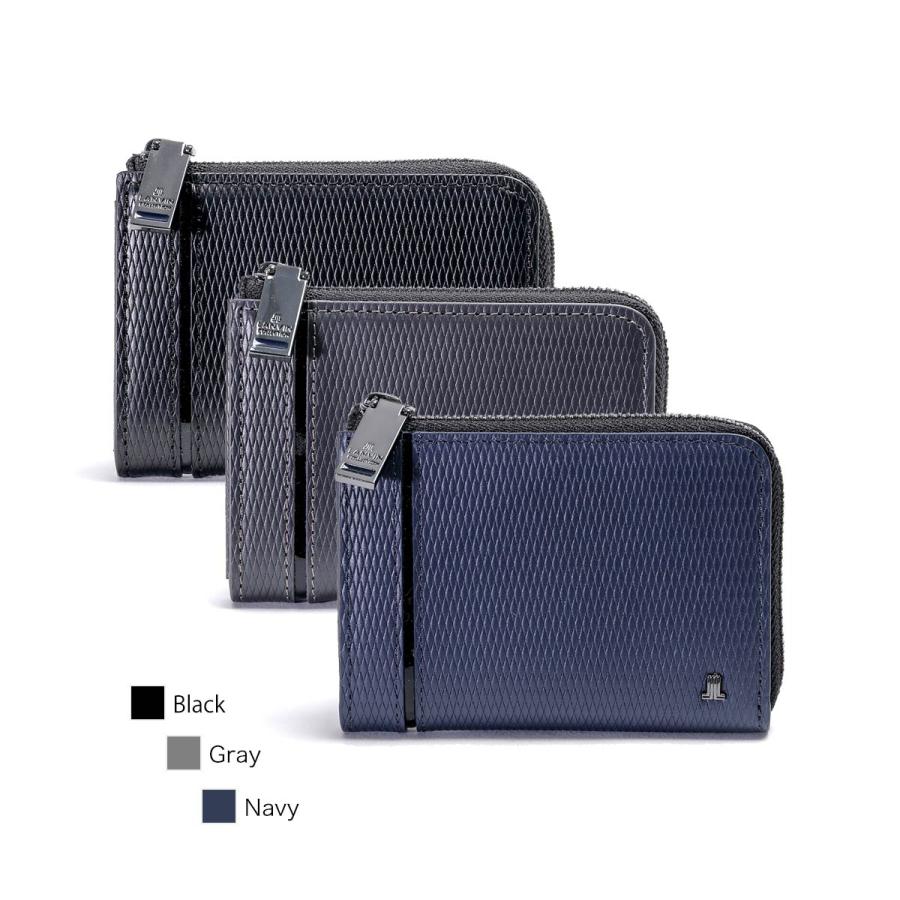 ランバン コレクション・クロコダイル コインケース 新品 LANVIN COLLECTION ランバンコレクション コインケース Lファスナー