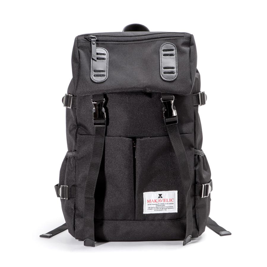 マキャベリック リュック バックパック ダブルベルト PMD MIX デイパック TRUCKS DOUBLE BELT PMD MIX DAYPACK MAKAVELIC 3120-10108 | MAKAVELIC | 02