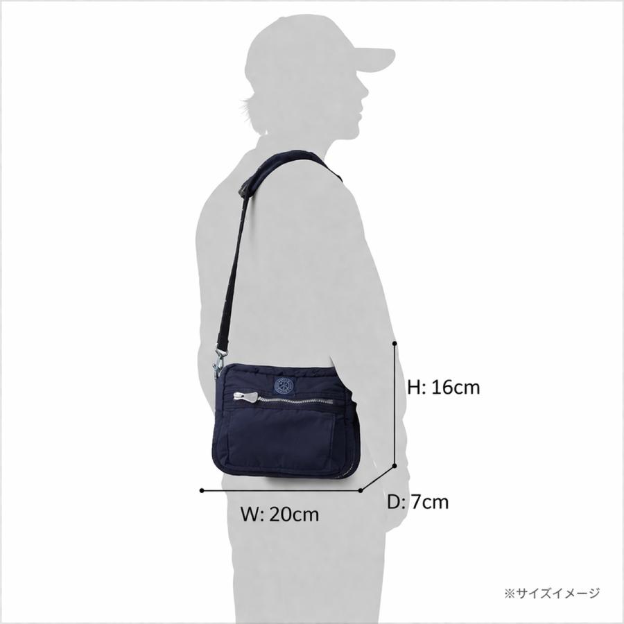 ポータークラシック ショルダーバッグ メンズ レディース SUPER NYLON SIMPLE SHOULDER BAG MINI PC-015-3701 Porter Classicの画像