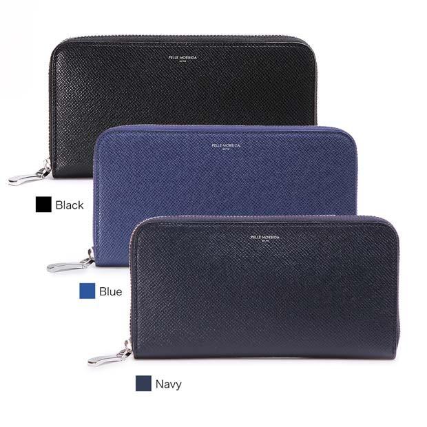 ペッレモルビダ ラウンドファスナー オーバーロード 長財布 Barca Zip Wallet(Middle) PELLE MORBIDA PMO-BA311｜double-edge