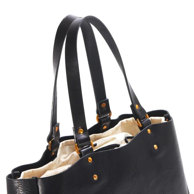 貴重 SLOW bono スロウ ボーノ レザートートバック ブラック Bono