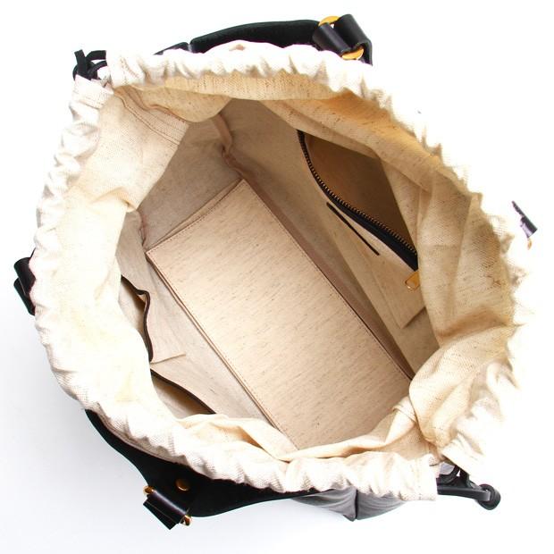 スロウ SLOW トートバッグ 横型 本革 日本製 bono tote bag width type 4920003｜double-edge｜09
