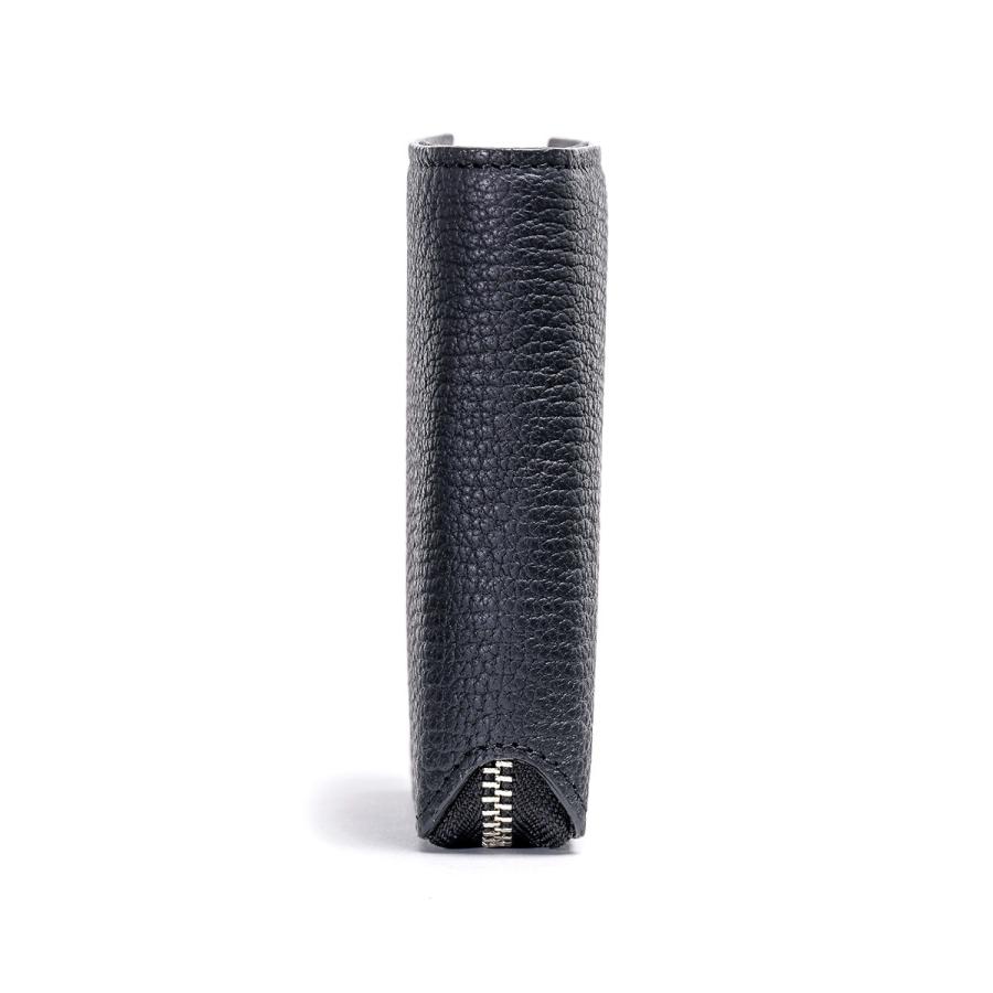 スロウ SLOW 二つ折り財布 ゴートレザー 本革 ミニウォレット L字ファスナー 日本製 mini round L zip wallet 333S93J 爆買 | SLOW(ファッション) | 06