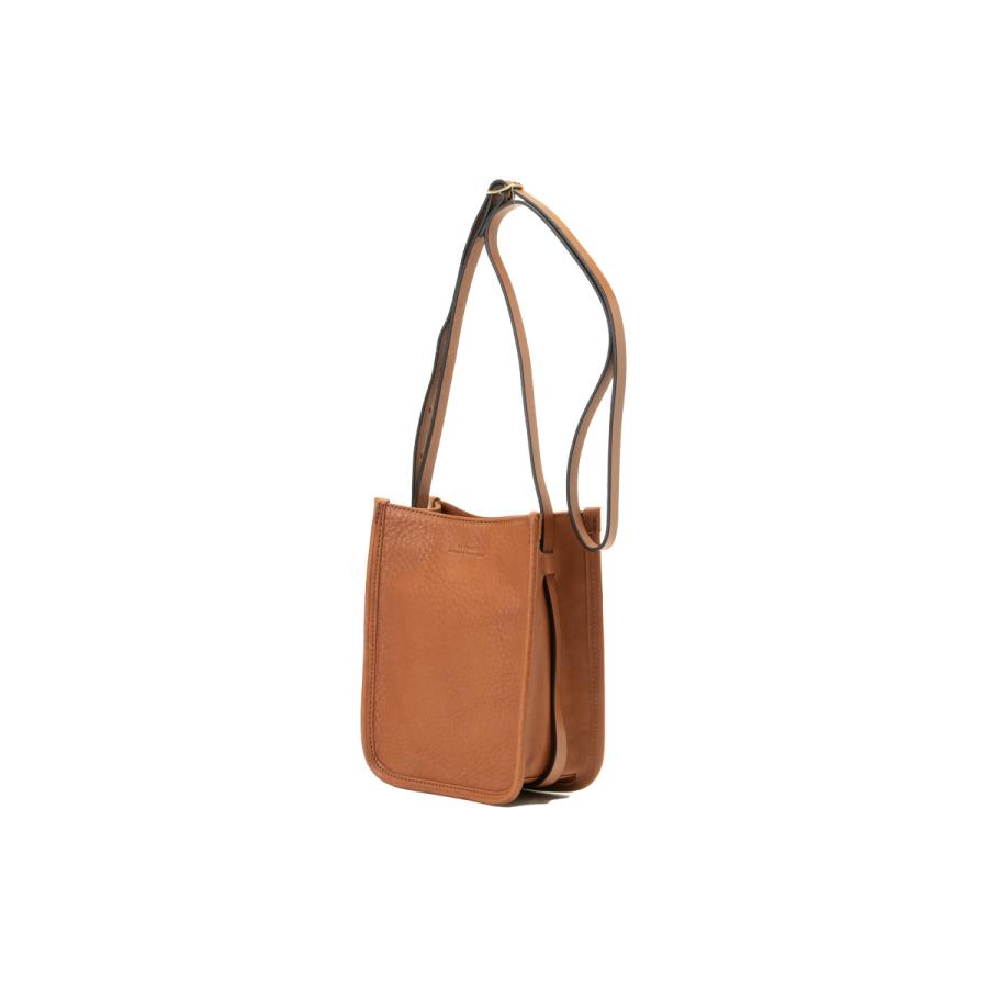 スロウ　slow ショルダーバッグ　レザー　栃木レザー　ヌメ SLOW(ファッション) スロウ ショルダーバッグ メンズ レディス