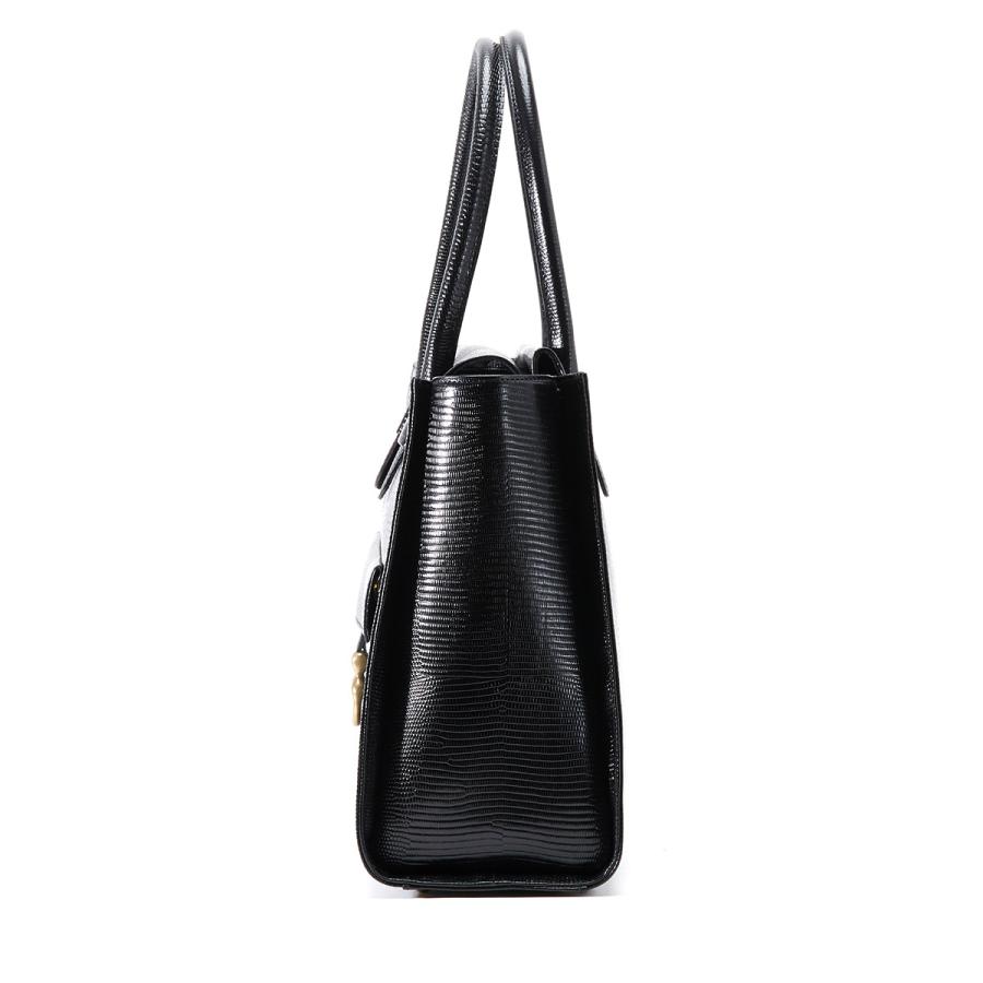 トフアンドロードストーン レディライト トートバッグ A4 15インチ TOFF&LOADSTONE Lady light tote lizard Women's TL-6770｜double-edge｜09