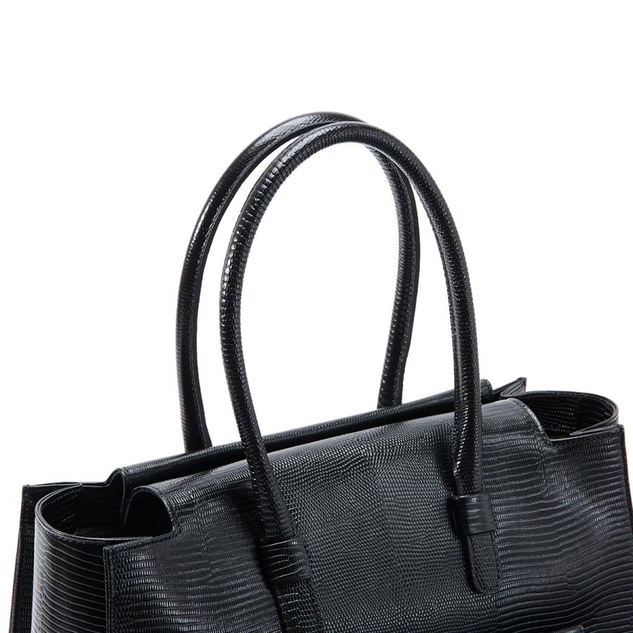 トフアンドロードストーン レディライト トートバッグ A4 15インチ TOFF&LOADSTONE Lady light tote lizard Women's TL-6770｜double-edge｜11