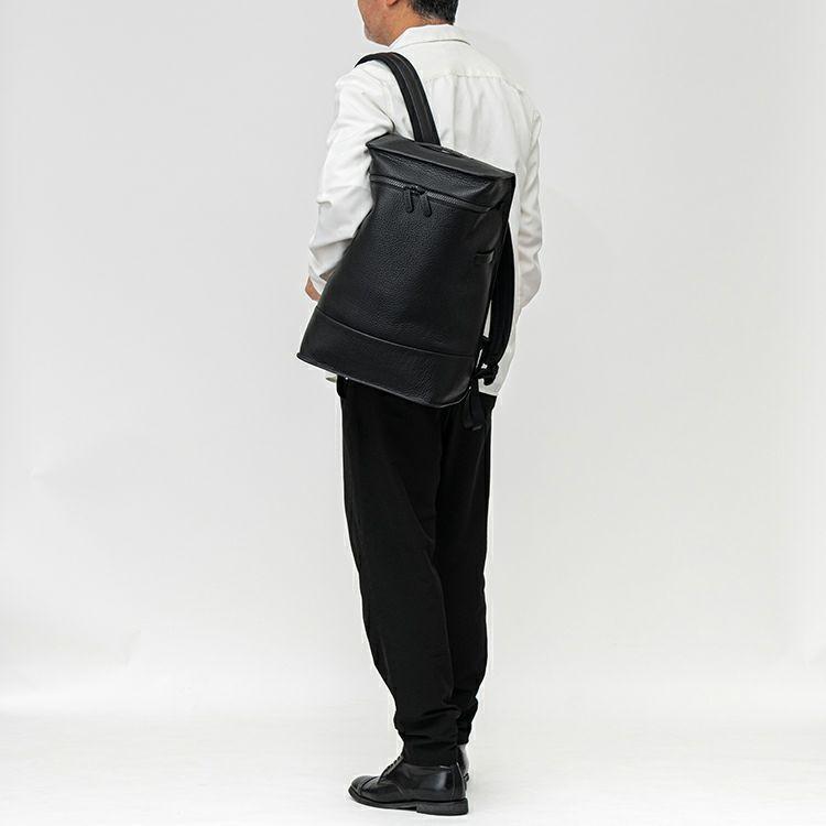 TOMOE トモエ リュック バックパック ビジネス B4対応 本革 レザー BOLD BP R1 爆買の画像
