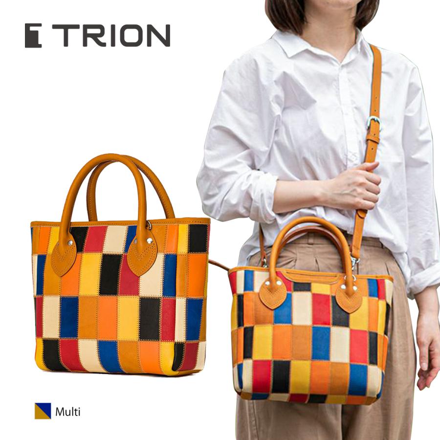 トライオン ショルダーバッグ メンズ レディース PANEL 2WAYショルダー/マルチカラー DPC252SM TRION 爆買 | TRION（MAMMUT）