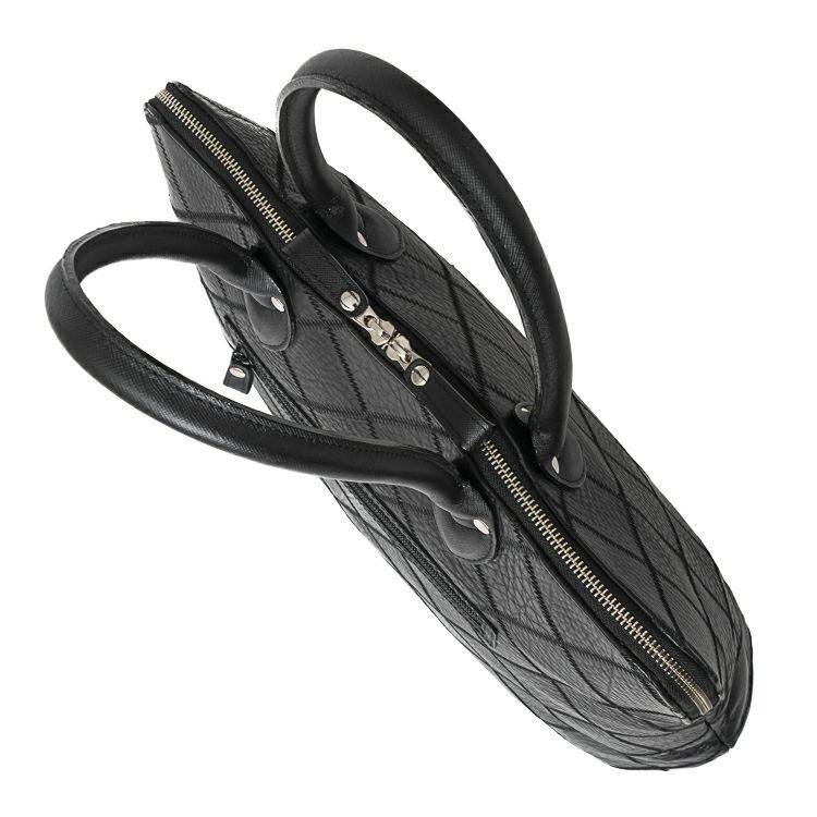 トライオン トートバッグ メンズ レディース PANEL ボストントート（シボ革） DPC264 TRION | TRION（MAMMUT） | 06