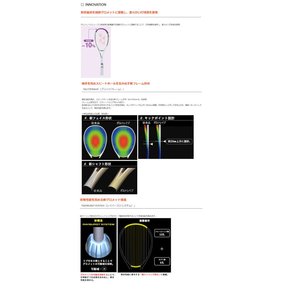YONEX（ヨネックス） ボルトレイジ7Sステア YONEX VR7S-S309