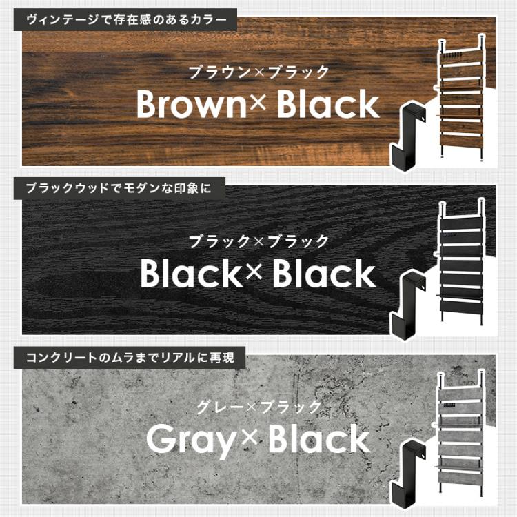 突っ張りラック 幅80cm 壁面収納 ウォールラック 突っ張り棚 一人暮らし 薄型 2m以上 突っ張り棒 おしゃれ 間仕切り パーテーション
