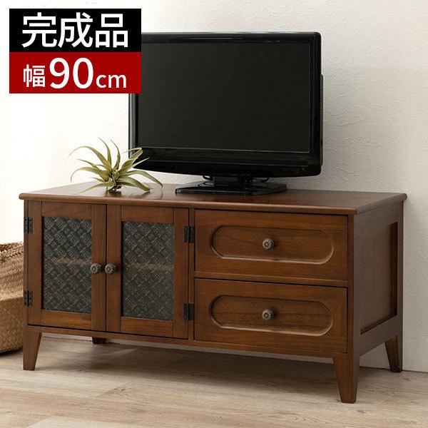 送料無料【新品訳あり】おしゃれ アンティーク風 テレビボード アウトレット テレビ台 テレビボード 120 アンティーク レトロ TVボード ロー