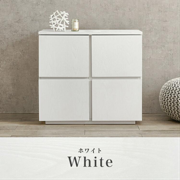 ホワイト 木製キャビネット 3扉 木製 スチール キャビネット 3枚扉 アーガス 【00-100102】｜激安