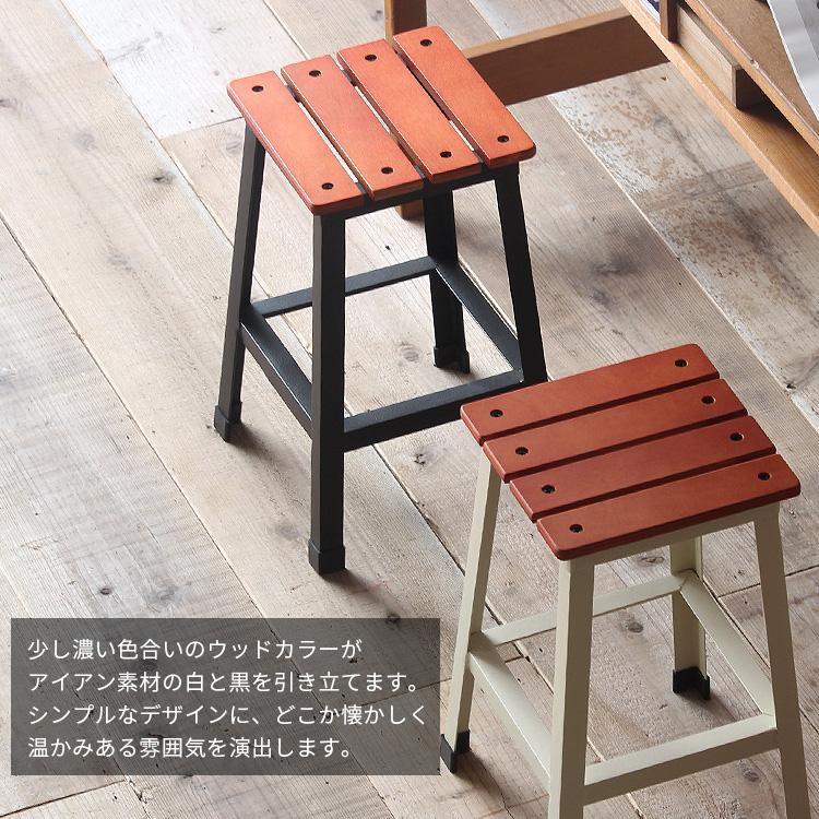 スツール おしゃれ イス ミニチェア 北欧 木製 玄関 椅子 白 アイアン アンティーク ホワイト 踏み台 チェア コンパクト ホワイト 四角 観葉植物の台 07 180 サムライ家具 通販 Yahoo ショッピング