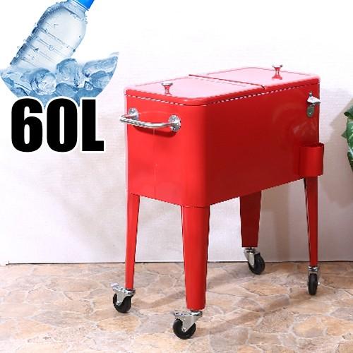 クーラーボックス 大型 60l ローリングクーラー キャスター付き 業務用 冷却 ボックス 送料無料 屋外 07 3 サムライ家具 通販 Yahoo ショッピング