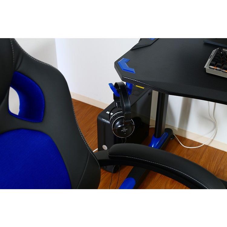 パソコンデスク 幅120cm 組立簡単ゲーミングデスク 勉強机 Black パソコンデスク 幅120cm 組立簡単ゲーミングデスク 勉強机 Black