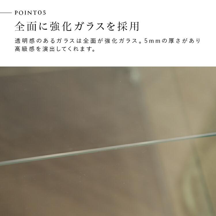 コレクションラック 全面ガラス 3段 小型 ディスプレイ 収納 飾り棚 コレクションボード ガラス棚_7
