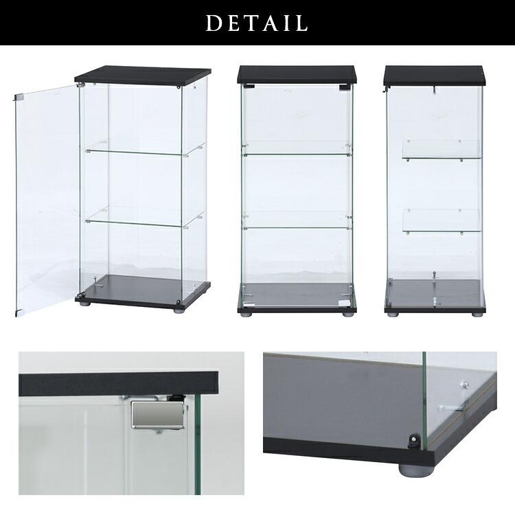 コレクションラック 3段 スニーカー ガラス コレクション収納 飾り棚