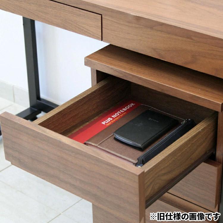 サイドワゴン 引き出し デスク下収納 デスクワゴン ウォールナット サイドワゴン デスク下収納 木製 デスクワゴン 机下 引き出し