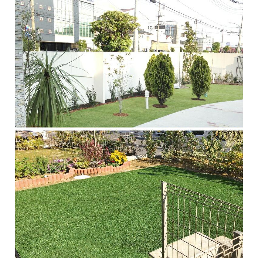 【定価6万】クロスターフ 1m×10m 人工芝　ロール リアルプロ仕様　No.4 人工芝 ロール 1m×10m メモリーターフ 犬 ドッグラン diy 防炎 リアル
