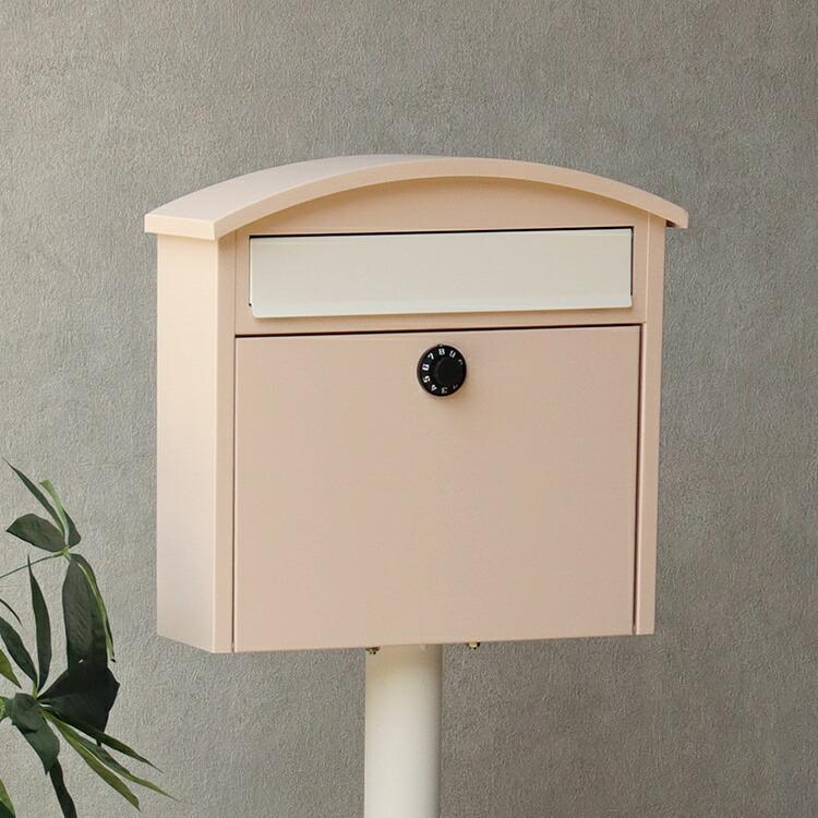 ポスト 置き型 郵便ポスト 戸建 おしゃれ ダイヤル 郵便入れ 新聞受け