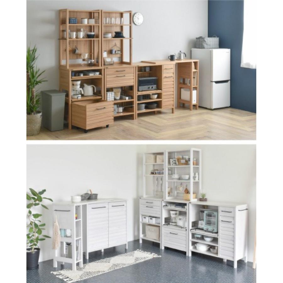 収納 棚 ラック レンジ台 キッチン収納 幅40cm オープンラック 炊飯器