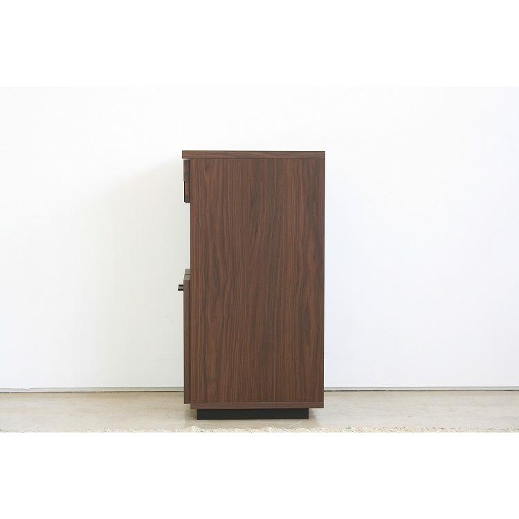 キャビネット スリム 完成品 幅50cm 木製 リビング 玄関 収納 扉付き