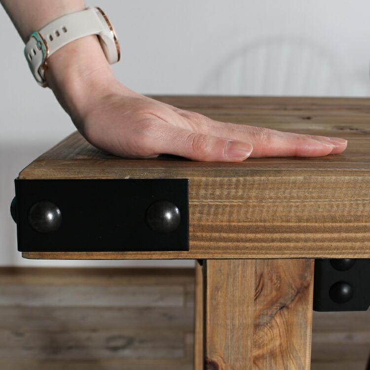 ダイニングテーブル 4人掛け 古材 おしゃれ 木製 単品 ダイニング