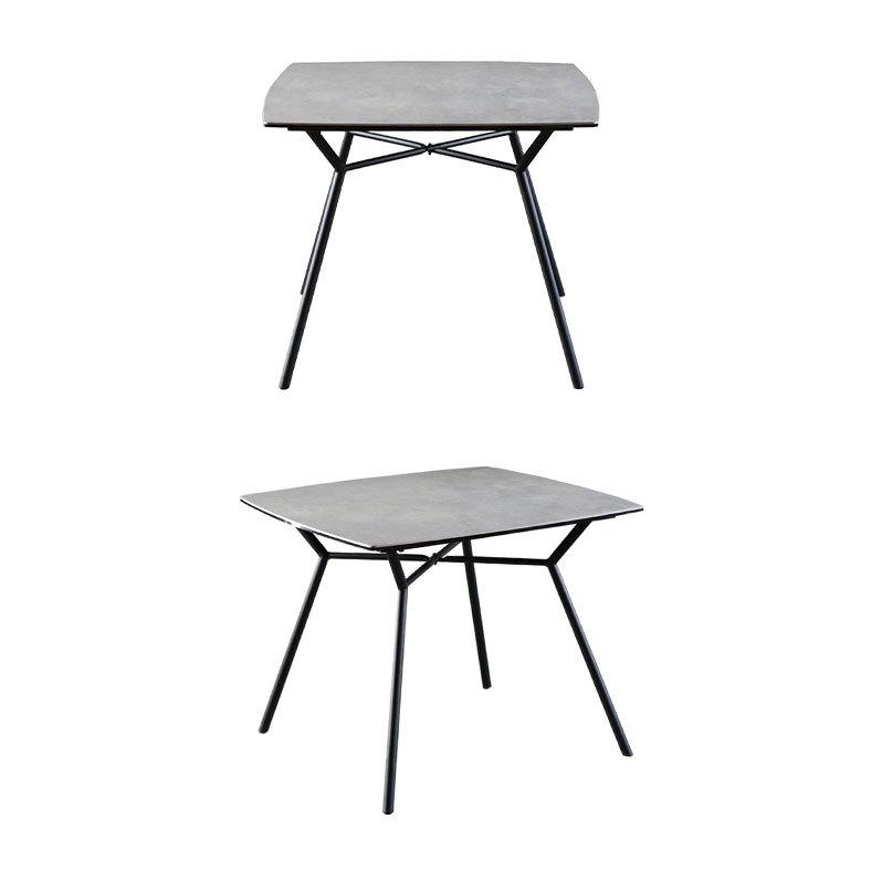 ダイニングテーブル テーブル 2人 大理石風 正方形 セラミックテーブル 食卓 幅90cm おしゃれ モダン 2人用 アイアン カフェ 机