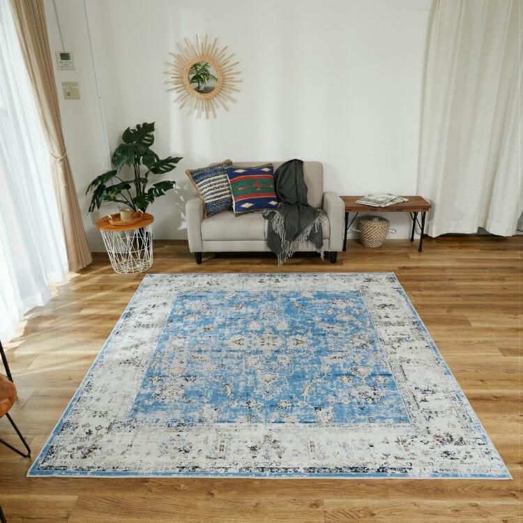 ペルシャ絨毯 ヴィンテージラグ 190×140cm 手織り オールドpersia ラグ