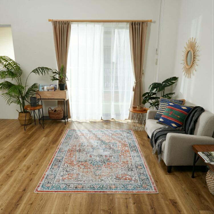 ペルシャ絨毯 ヴィンテージラグ 190×130cm 手織り オールドpersia オールドキリム ペルシャ絨毯 ヴィンテージラグ カーペット 敷物