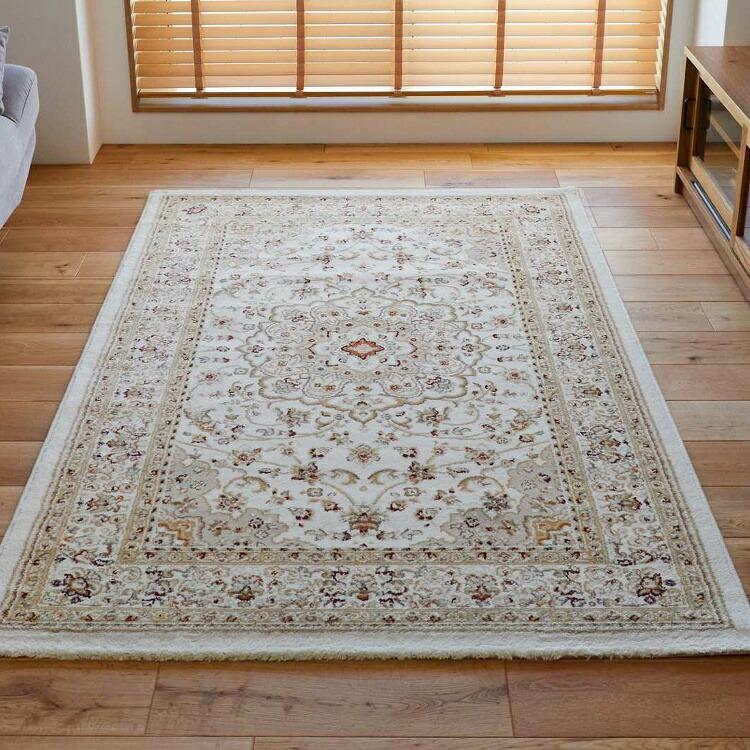 ペルシャ絨毯 敷物 ラグマット インテリア アンティーク ヴィンテージ 長方形 ラグ ヴィンテージ風 ラグマット 高密度 ペルシャ絨毯風