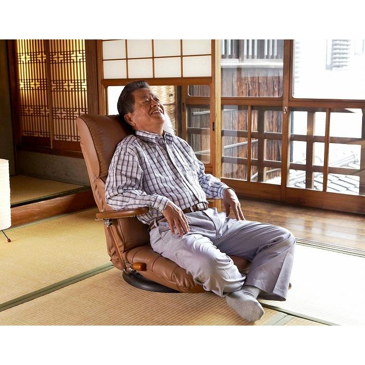 座椅子 肘掛付き あぐら ハイバック 高級 合皮 高齢者 回転 日本 座椅子 肘掛付き あぐら ハイバック 高級 合皮 高齢者 回転 日本