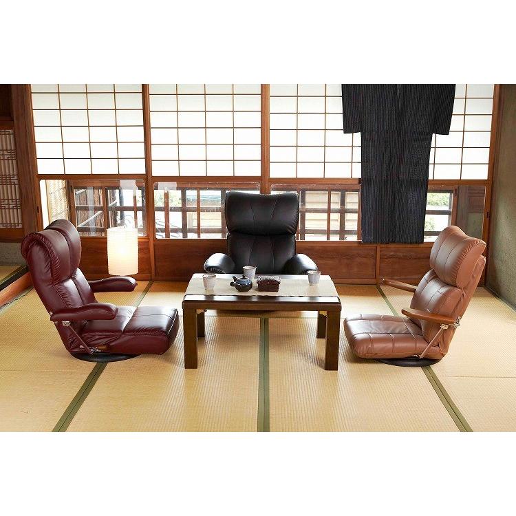 座椅子 肘掛付き あぐら ハイバック 高級 合皮 高齢者 回転 日本 座椅子 肘掛付き あぐら ハイバック 高級 合皮 高齢者 回転 日本
