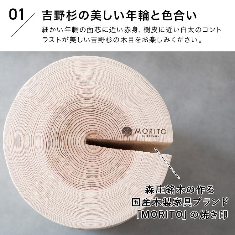 スツール 丸太 木製 椅子 イス おしゃれ 丸椅子 丸スツール 1人