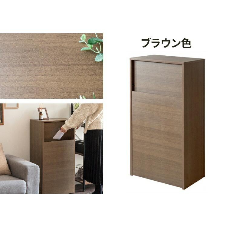 ゴミ箱 45リットル 袋が見えない 45L ダストボックス 家具調 木製