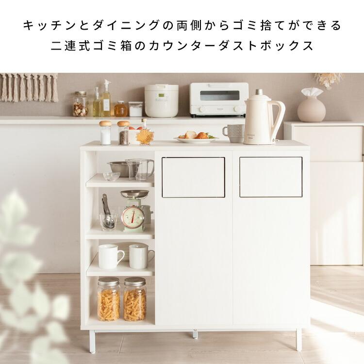ゴミ箱 45リットル 45L ダストボックス おしゃれ ゴミ箱に見えない