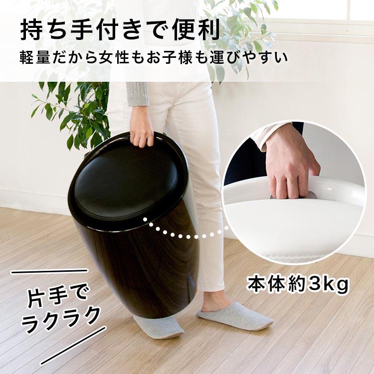 スツール 丸 椅子 ドレッサー用 おしゃれ 収納付き 玄関 丸椅子