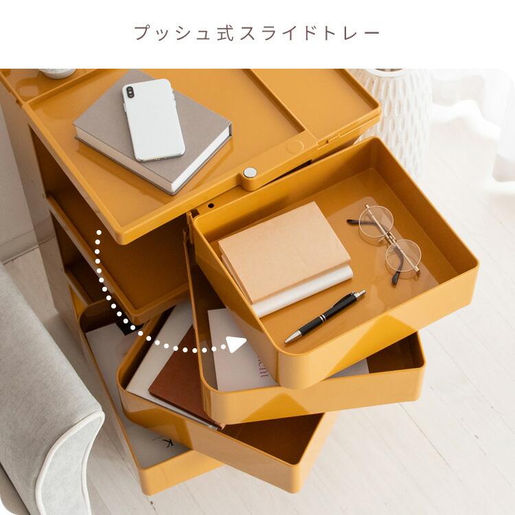 ワゴン 収納 サイドテーブル キャスター付き キッチンワゴン デスク