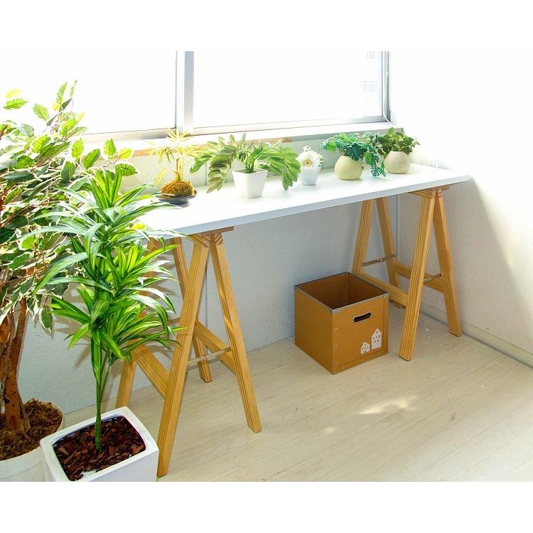 カウンターテーブル おしゃれ デスク 北欧 木製 カウンターデスク テーブル ドレッサー 折りたたみ 白 幅1cm 送料無料 ロータイプ ナチュラル 31 412 サムライ家具 通販 Yahoo ショッピング