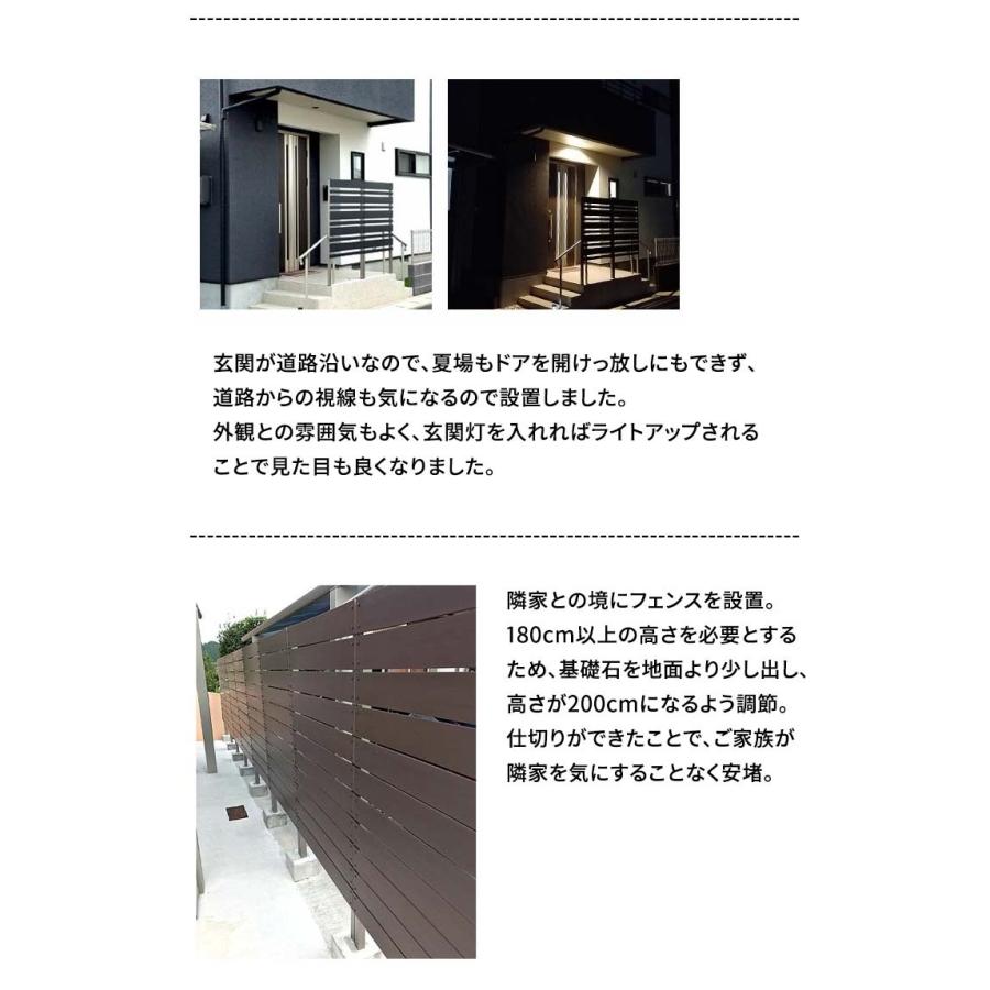 目隠し フェンス 屋外 パーテーション 後付け Diy 目隠しフェンス 庭 木目 ラティス 人工木 ルーバー ベランダ 210 高め 樹脂 柵 防犯 外構 おしゃれ 32 046 サムライ家具 通販 Yahoo ショッピング