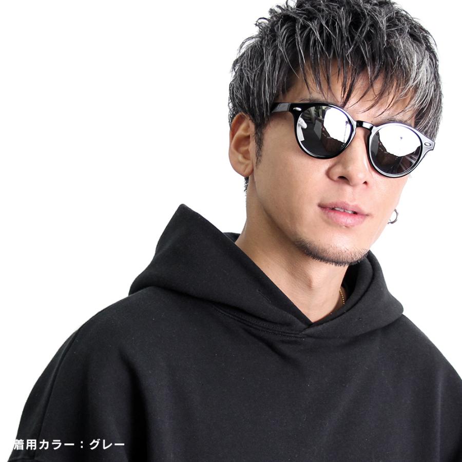 サングラス メンズ レディース ブランド スモーク 薄い色 ブルー