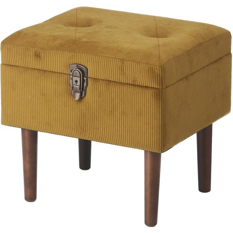 スツール おしゃれ 収納付き トランクスツール 幅40 奥行34 高さ40cm オリーブ Dsfj ベッド 布団 収納家具のダブル 通販 Yahoo ショッピング