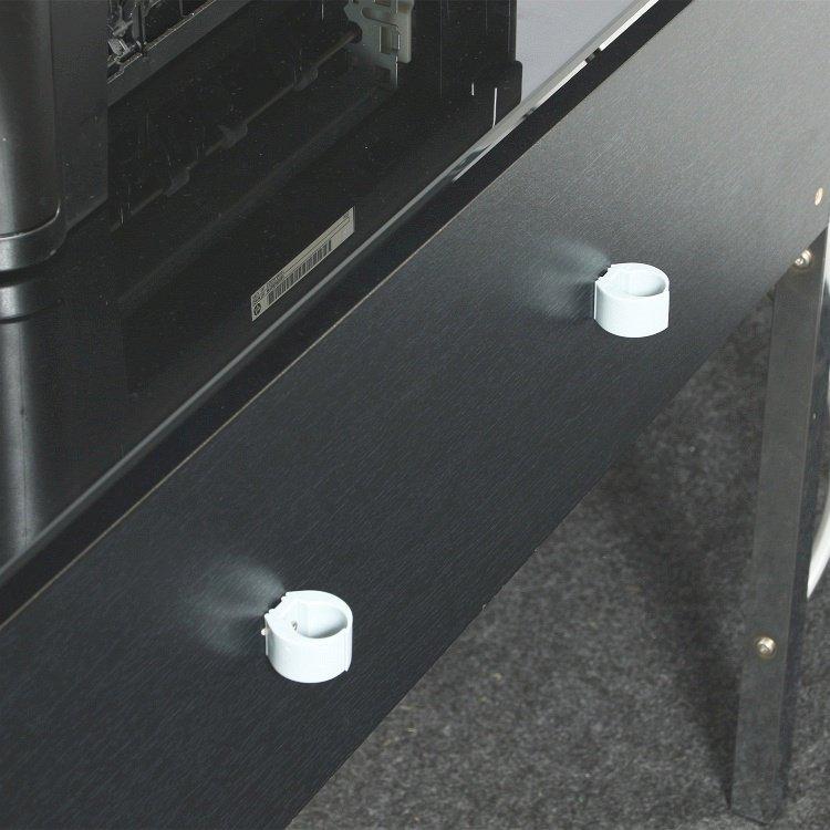 パソコンデスク おしゃれ L字 ガラス ワークデスク ブラック