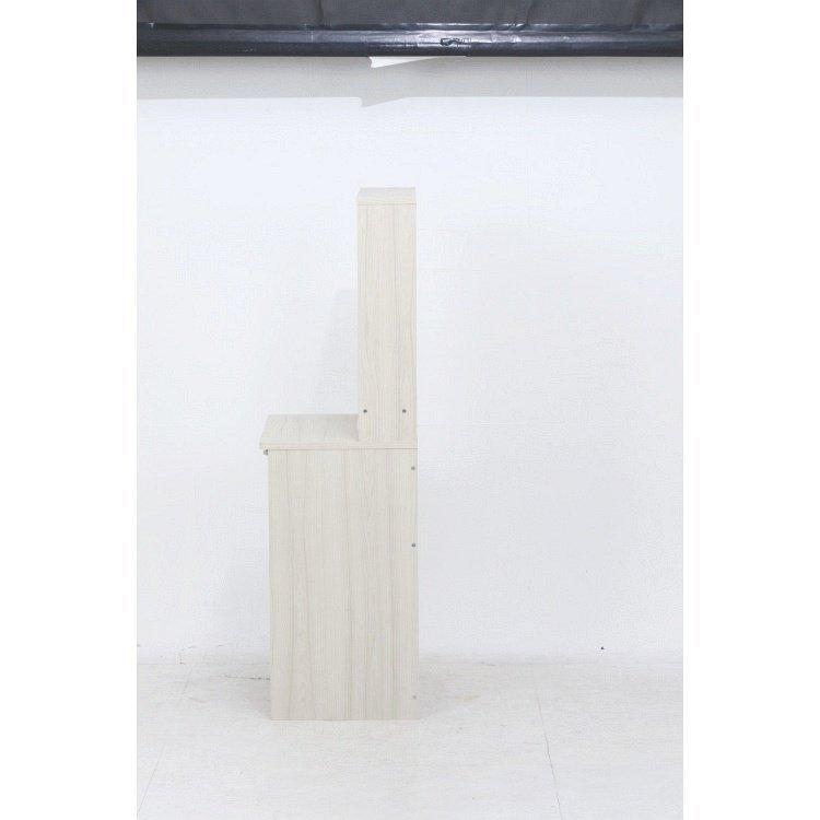 ドレッサー おしゃれ 三面鏡 スツール付き 60×39×130cm ホワイト |  | 01