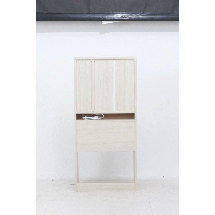 ドレッサー おしゃれ 三面鏡 スツール付き 60×39×130cm ホワイト |  | 02
