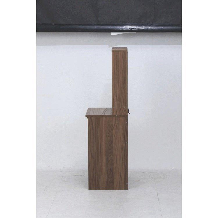 ドレッサー おしゃれ 三面鏡 スツール付き 60×39×130cm ブラウン |  | 01