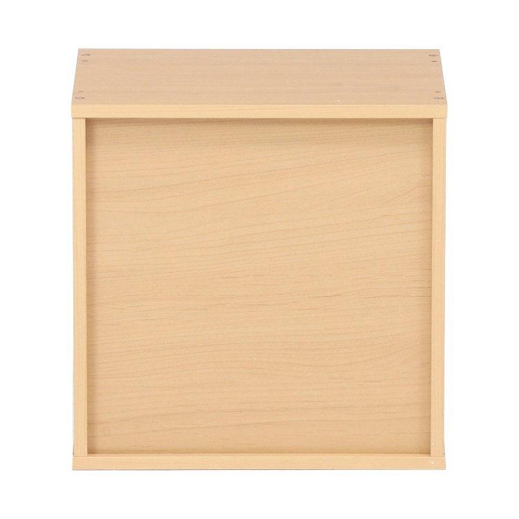 (タイムセール中) キューブボックス おしゃれ 引き出し2段 収納ボックス 幅34.6×奥行29.3×高さ34.4cm ナチュラル |  | 03